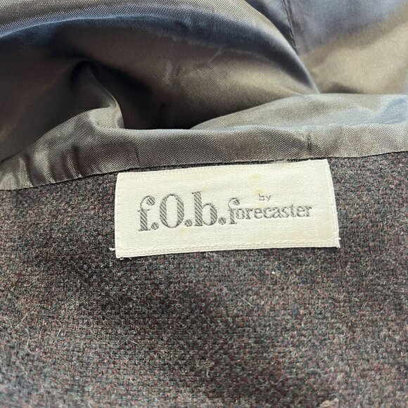 Forecaster of Boston Wool Blend Coat Short Pea Coat Ladies Size Small/MED - Picture 7 of 9